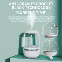 دستگاه بخور سرد مدل Anti Gravity Levitating Drops Humidifier