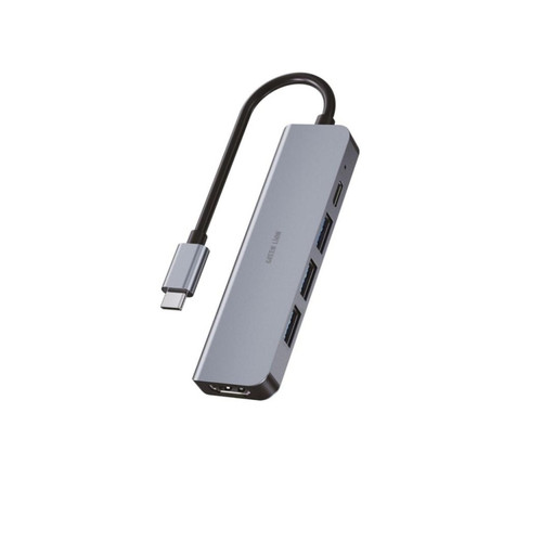 هاب تایپ سی ۵ پورت گرین لاین