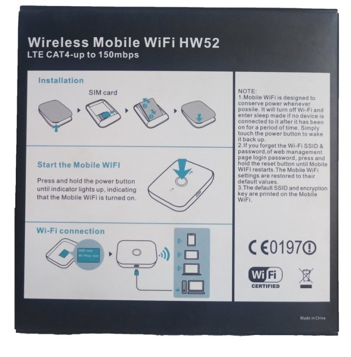 مودم سیمکارتی موبایل هایلینک مدل HW52