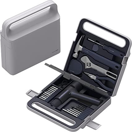 جعبه ابزار به همراه دریل هوتو مدل QWDZHJ001