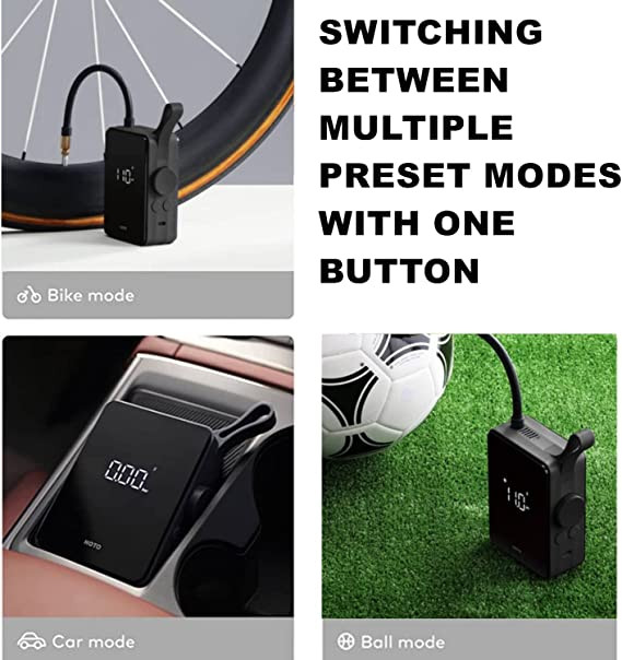 کمپرسور باد هوشمند قابلحمل هوتو مدل QWCQB001