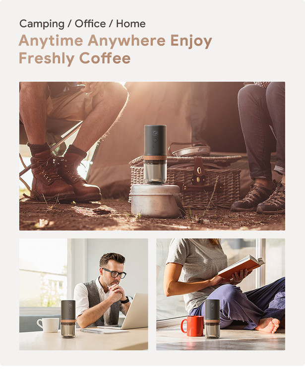 آسیاب و قهوهساز قابلحمل icafilas