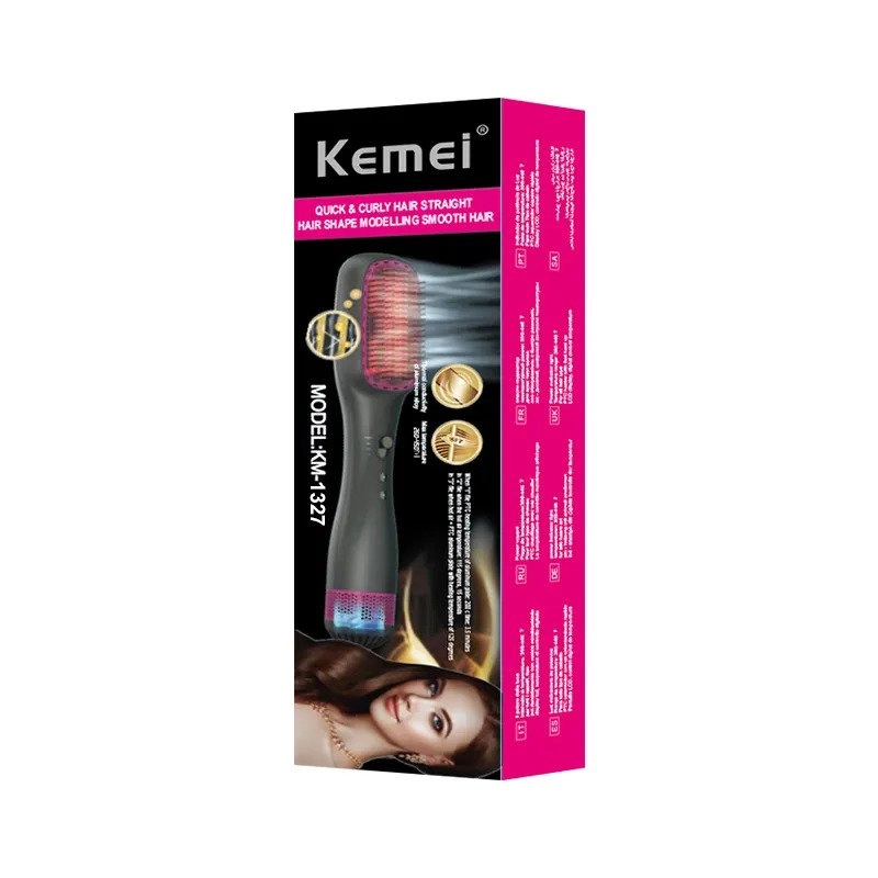 شانه برقی صاف‌کننده مو کیمی مدل KM-1327