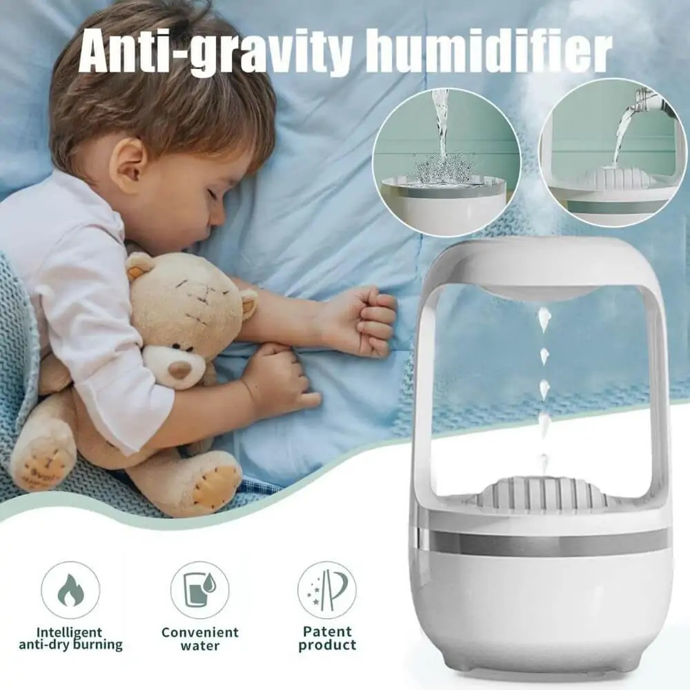 دستگاه بخور سرد مدل Anti Gravity Levitating Drops Humidifier