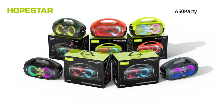 اسپیکر بلوتوثی HopeStar مدل A50 Party