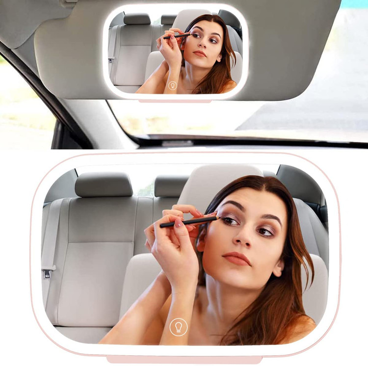 آیینه روشنایی شارژی ماشین