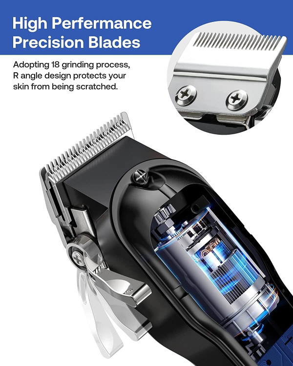 ماشین اصلاح حرفهای شارژی GLAKER همراه با لوازم جانبی