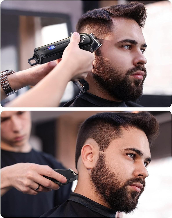 ماشین اصلاح حرفهای شارژی GLAKER همراه با لوازم جانبی