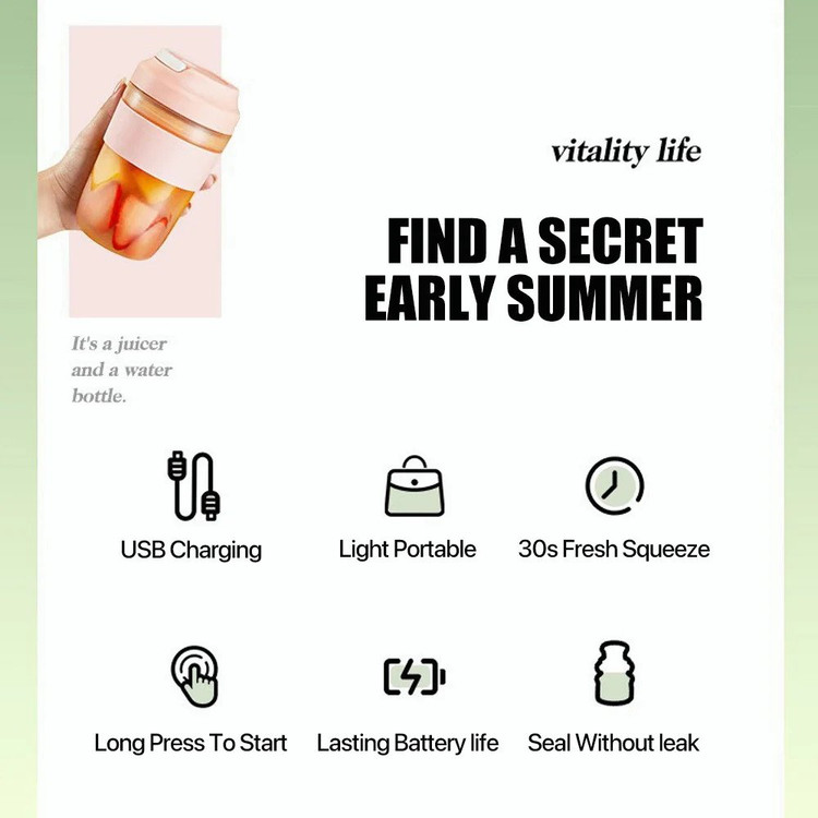 مخلوطکن شارژی شیائومی مدل ZOLELE Zi102