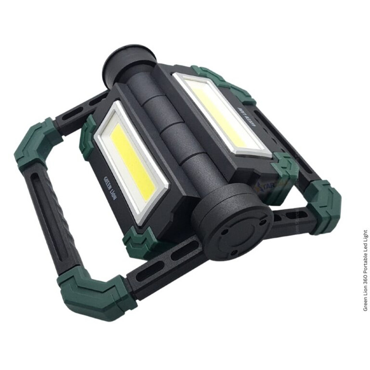 چراغ روشنایی شارژی گرینلاین با چرخش ۳۶۰ درجه