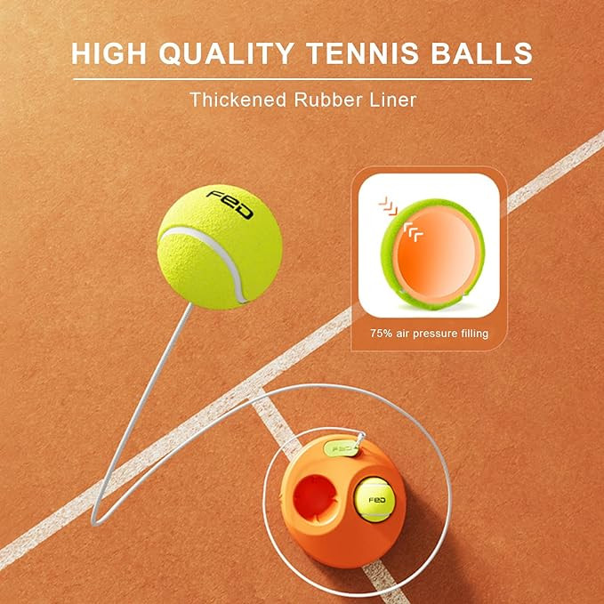 ست تمرین تنیس تک نفره FED