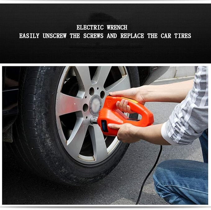 کیت ابزار تعمیر خودرو جک هیدرولیک برقی ۳ در ۱ AIZYR