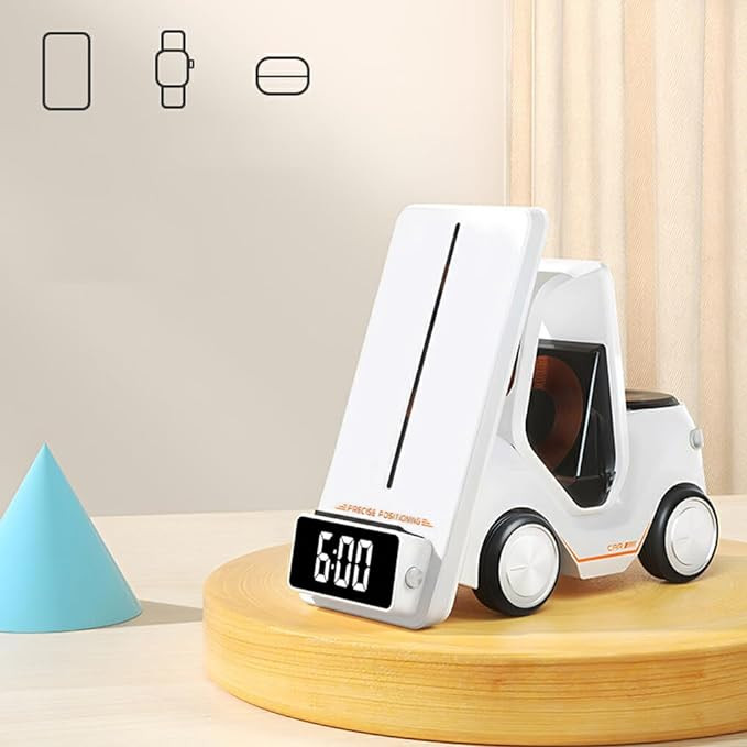 شارژر وایرلس فانتزی مدل ماشین سهکاره