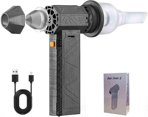 توربوفن قابل حمل ۳ کاره (دمنده قوی، جاروبرقی و چکش پنجره)