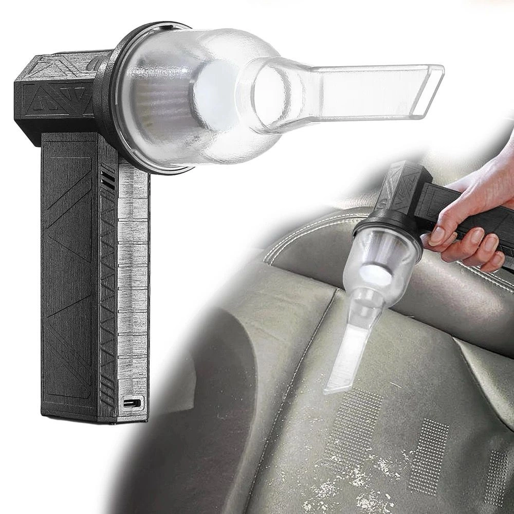 توربوفن قابل حمل ۳ کاره (دمنده قوی، جاروبرقی و چکش پنجره)