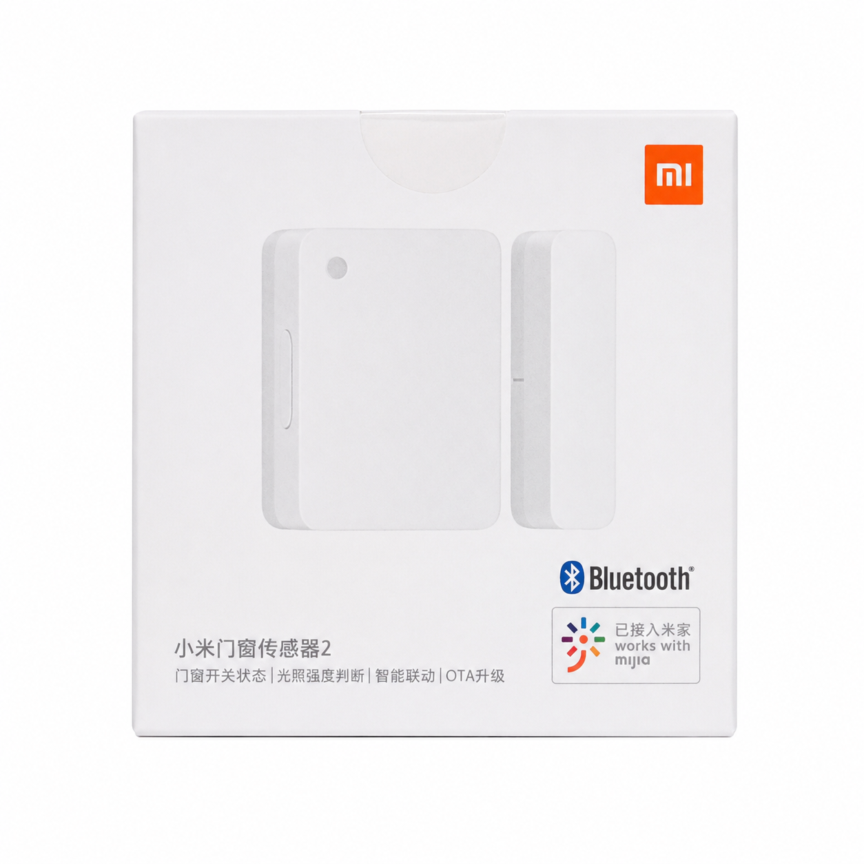 سنسور هوشمند درب و پنجره شیائومی مدل Xiaomi Door and Window Sensor 2 (Bluetooth) پک 2021