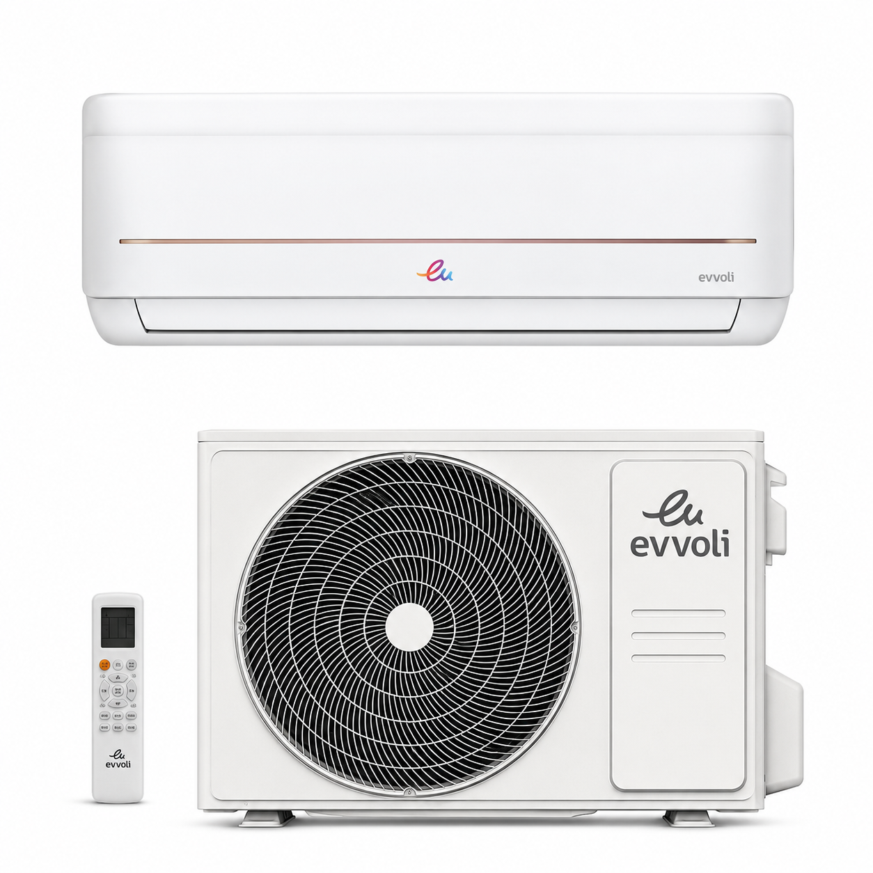 کولر گازی ایوولی سری Golden ظرفیت 24000 BTU سرد مدل EVT3-24K-MD-1C