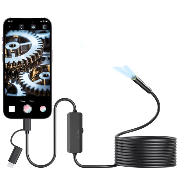 دوربین آندوسکوپی بازرسی 3 در 1 USB