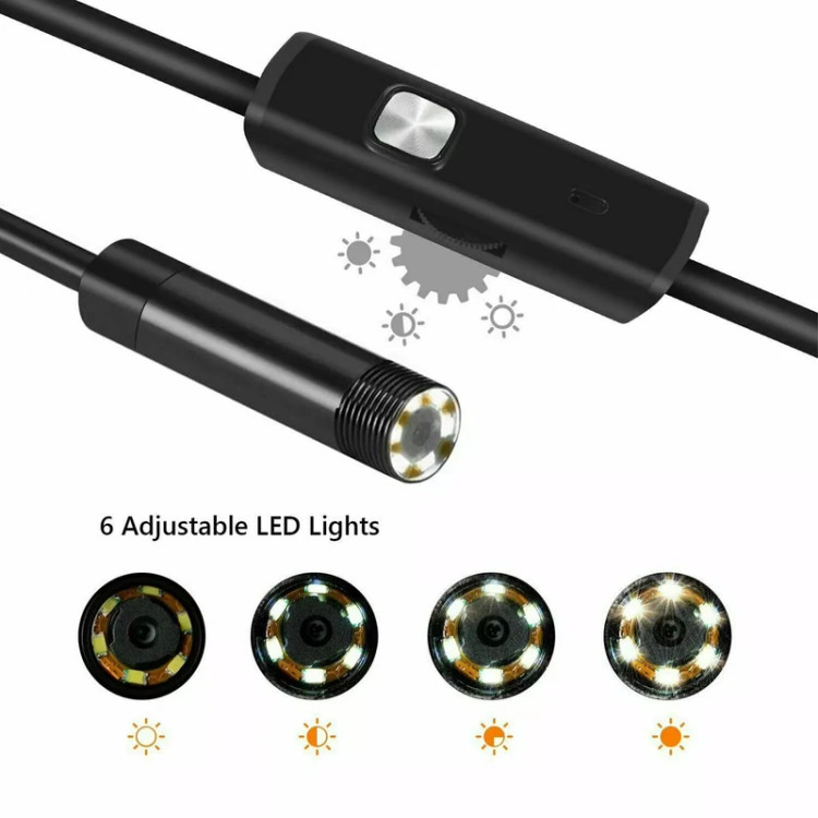 دوربین آندوسکوپی بازرسی 3 در 1 USB
