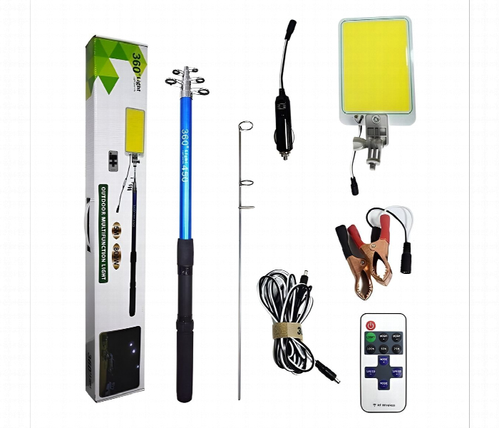 چراغ LED تلسکوپی کمپینگ جیهام FR-03 طول ۵ متر