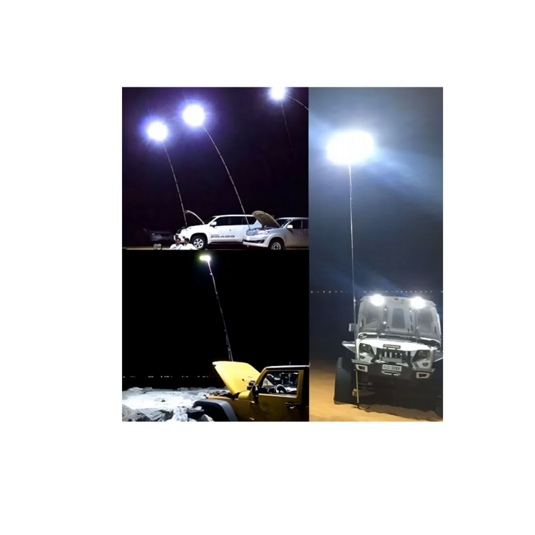 چراغ LED تلسکوپی کمپینگ جیهام FR-03 طول ۵ متر