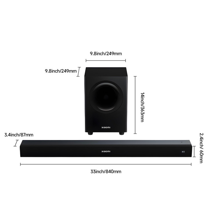 ساندبار شیائومی مدل Soundbar Pro 2.1ch